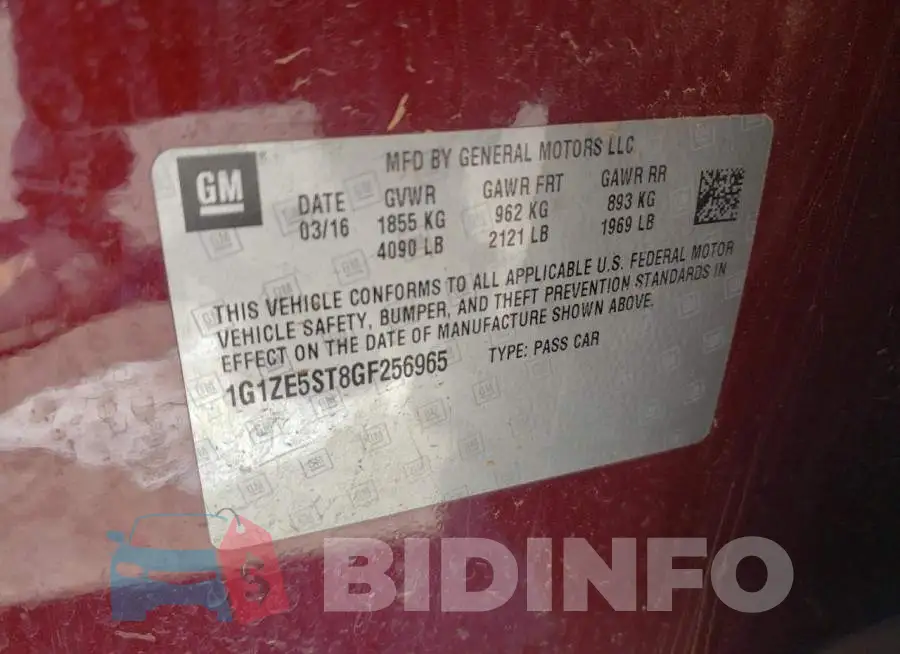 1G1ZE5ST8GF256965 Photo# 12