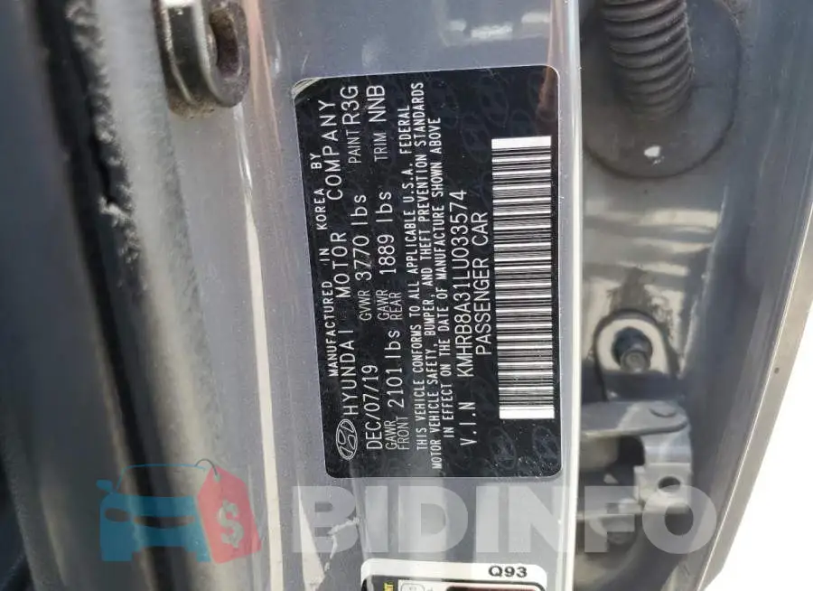 KMHRB8A31LU033574 Photo# 13