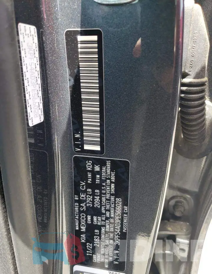 3KPF54AD3PE566028 Photo# 13