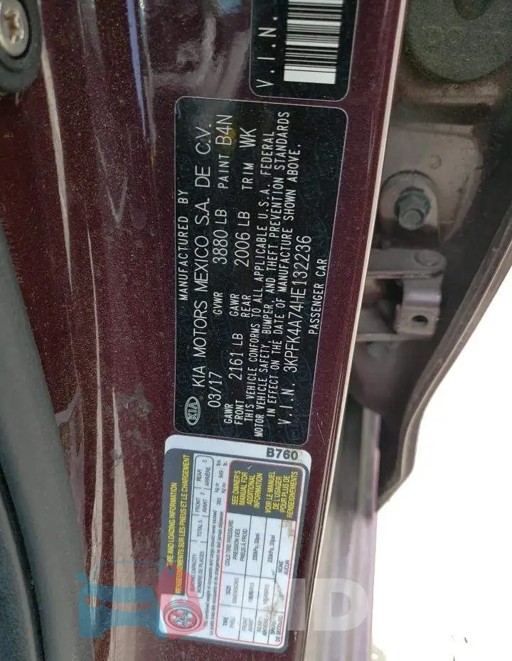 3KPFK4A74HE132236 Photo# 13