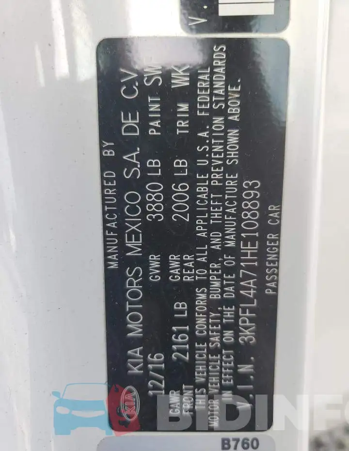 3KPFL4A71HE108893 Photo# 12