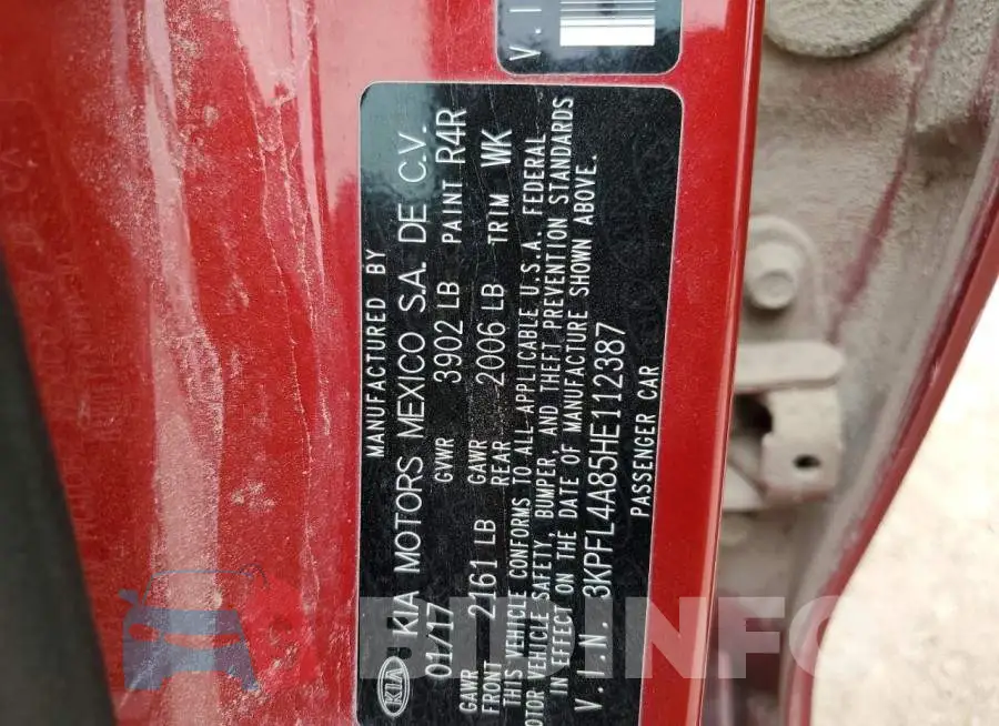 3KPFL4A85HE112387 Photo# 12