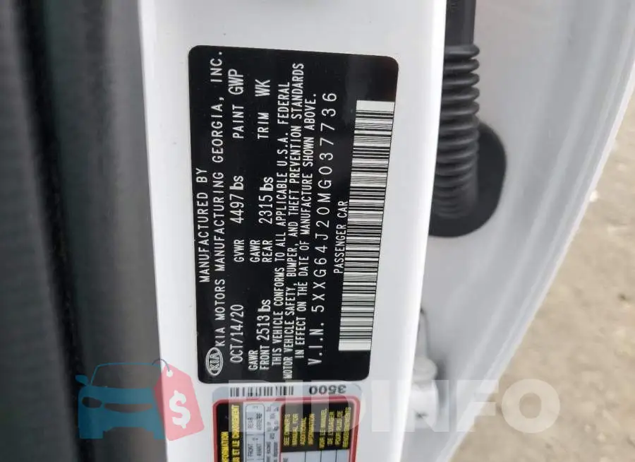 5XXG64J20MG037736 Photo# 12