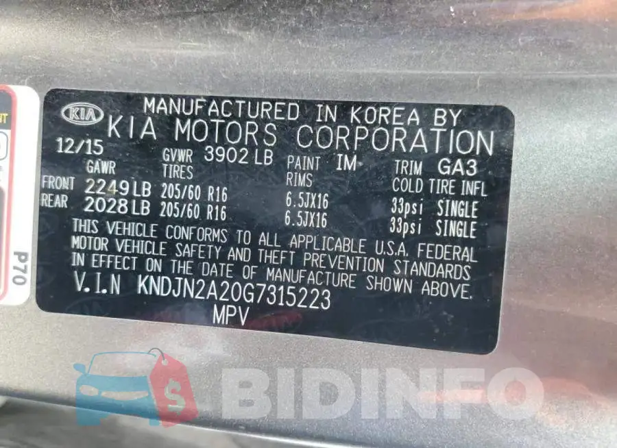 KNDJN2A20G7315223 Photo# 12