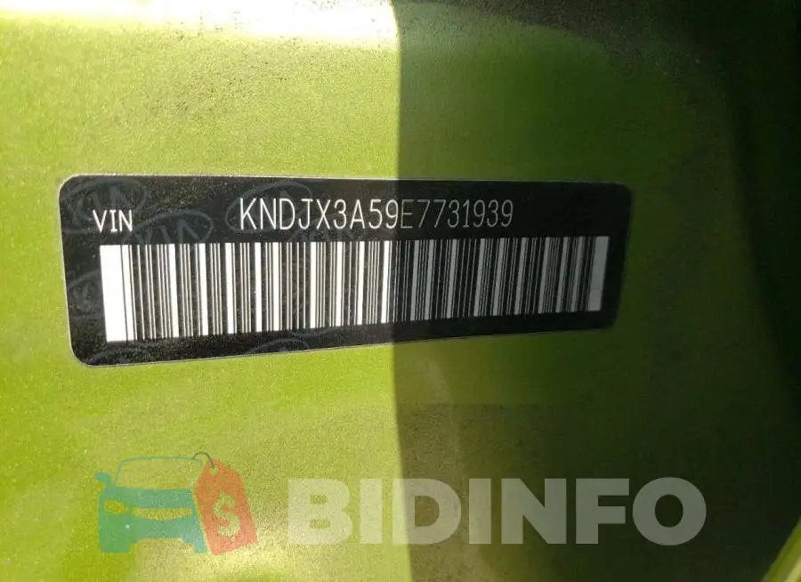 KNDJX3A59E7731939 Photo# 12