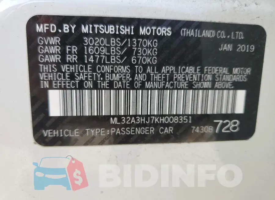 ML32A3HJ7KH008351 Photo# 12