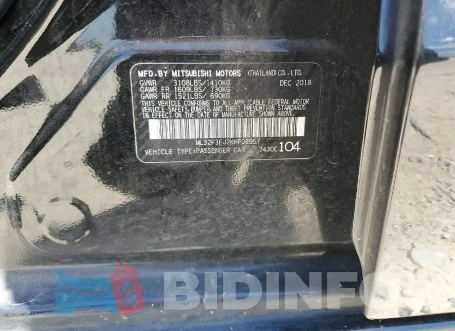 ML32F3FJ2KHF08957 Photo# 13