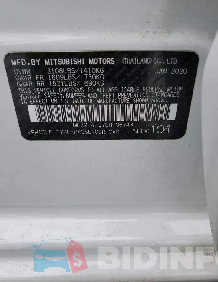 ML32F4FJ7LHF06743 Photo# 12