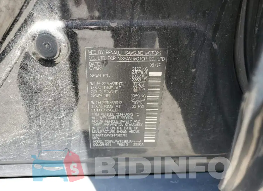 KNMAT2MV5HP612761 Photo# 14