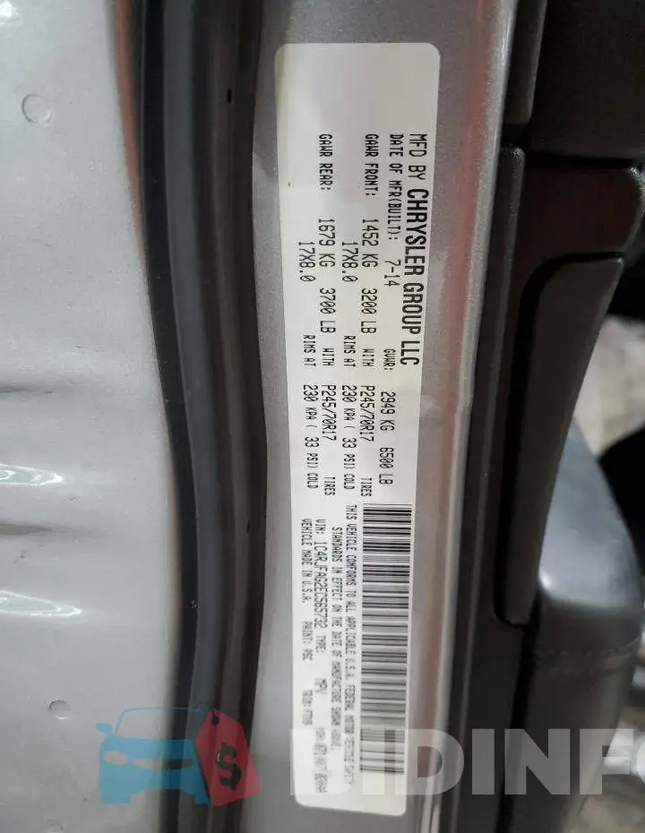 1C4RJFAG2EC565732 Photo# 13