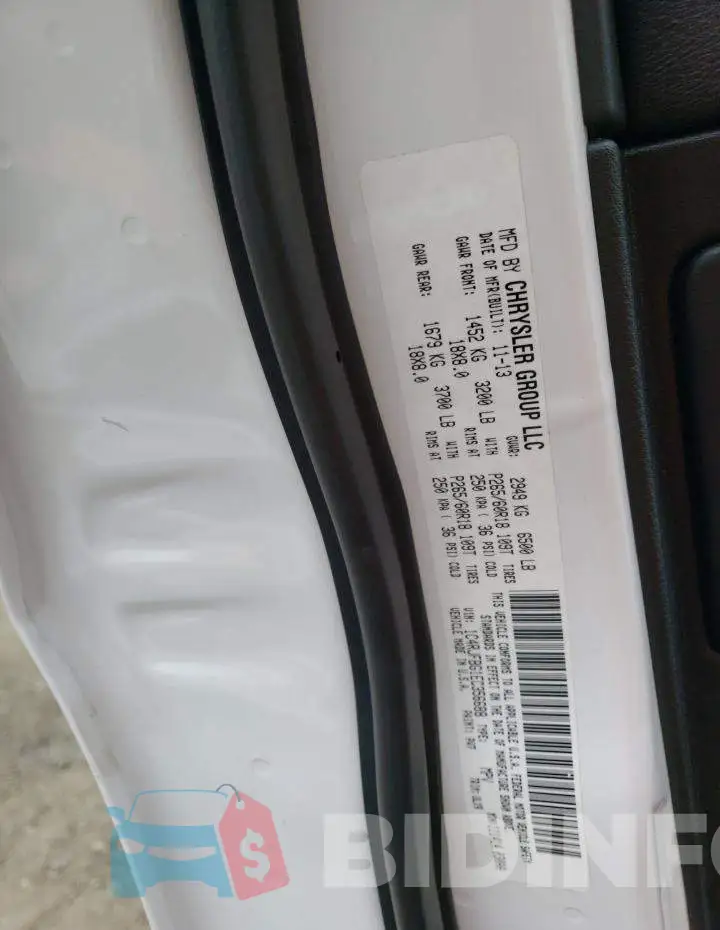 1C4RJFBG1EC356688 Photo# 13