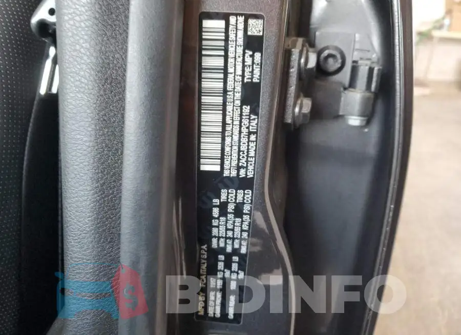ZACCJBDB7HPG61192 Photo# 13