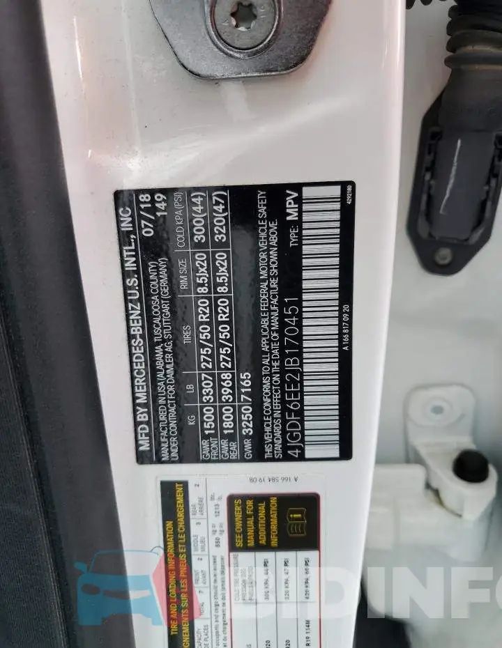 4JGDF6EE2JB170451 Photo# 13