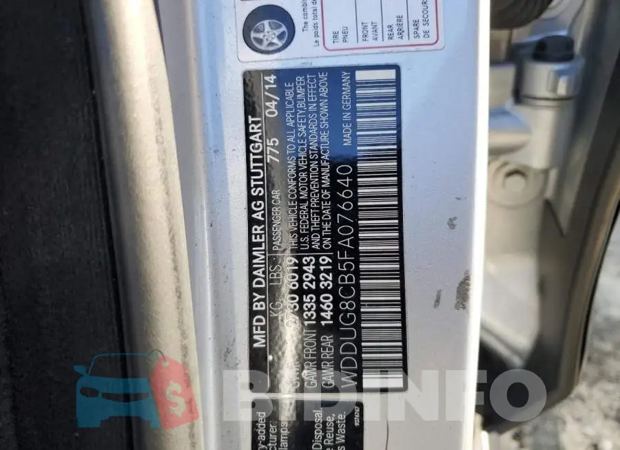 WDDUG8CB5FA076640 Photo# 12