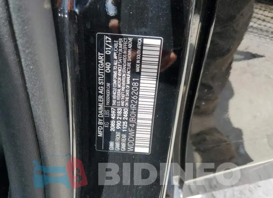 WDDWF4JB0HR262081 Photo# 12