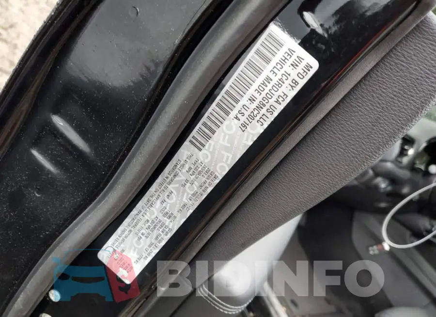 1C4RDJDG8NC207167 Photo# 13