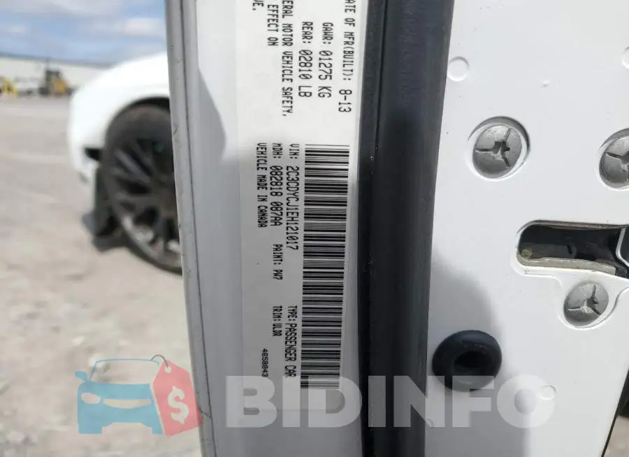 2C3CDYCJ1EH121017 Photo# 12