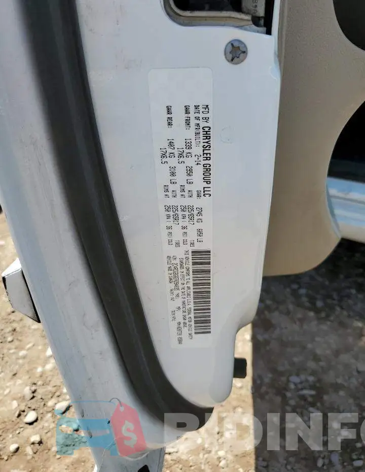 2C4RDGBG6ER284035 Photo# 13
