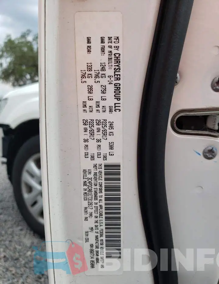 3C4PDCAB1ET312617 Photo# 13