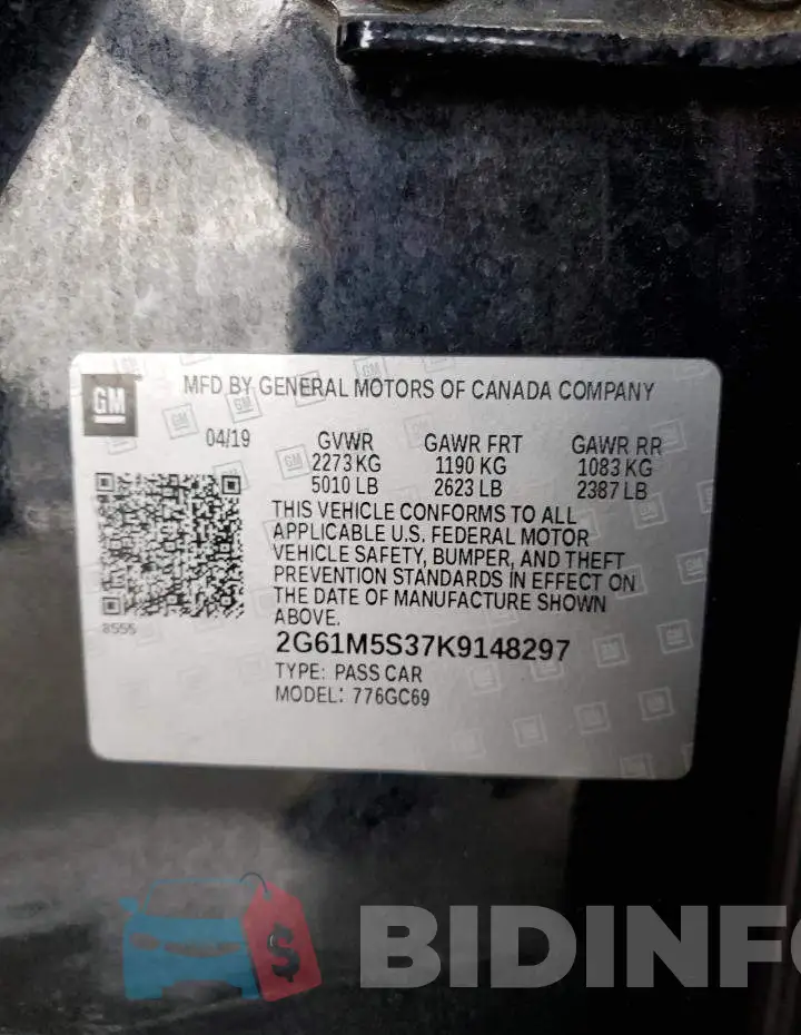 2G61M5S37K9148297 Photo# 13