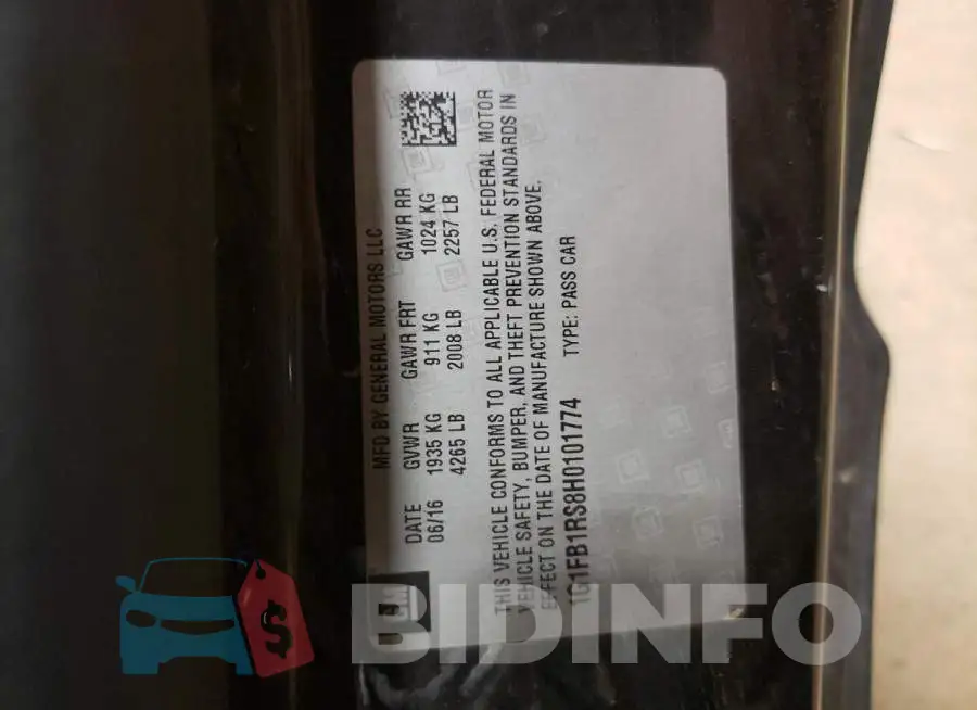 1G1FB1RS8H0101774 Photo# 12