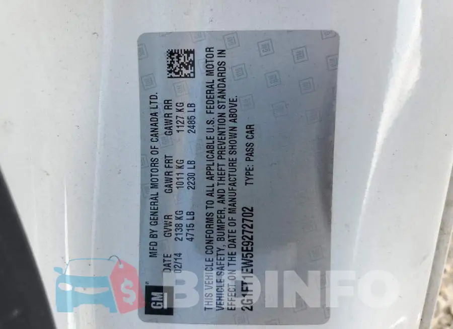 2G1FT1EW5E9272702 Photo# 12