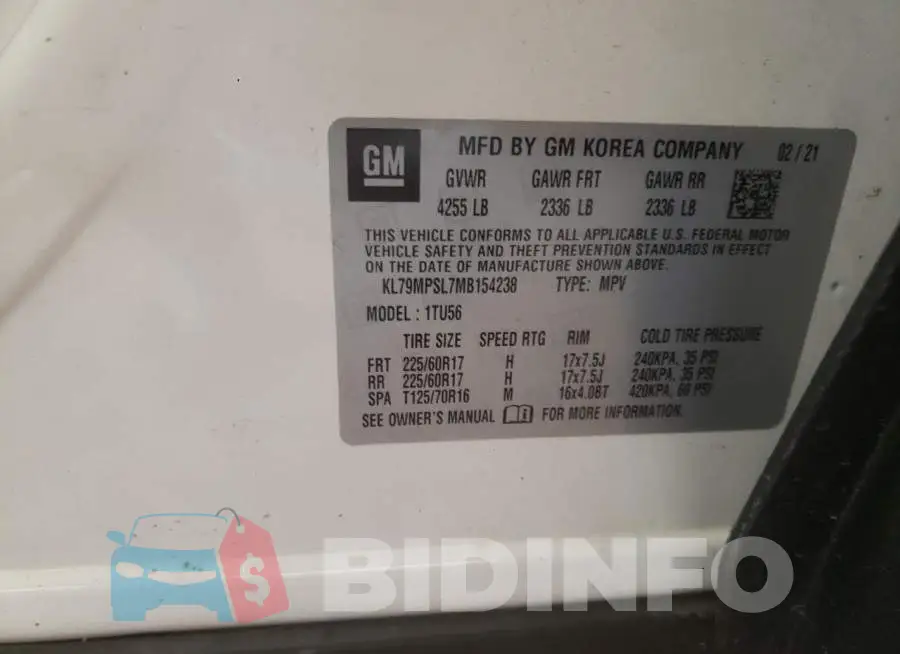 KL79MPSL7MB154238 Photo# 13