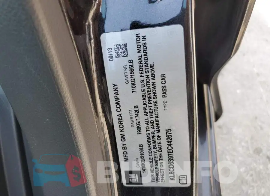 KL8CD6S97EC442675 Photo# 12
