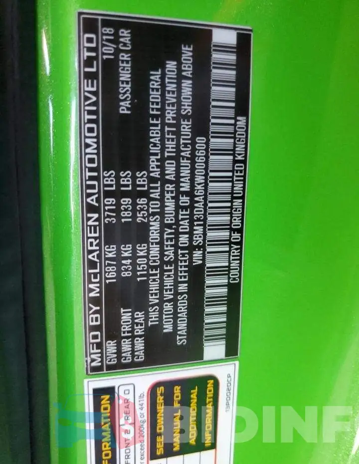 SBM13DAA6KW006600 Photo# 12