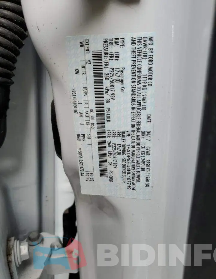 1FADP5EU4HL107719 Photo# 12
