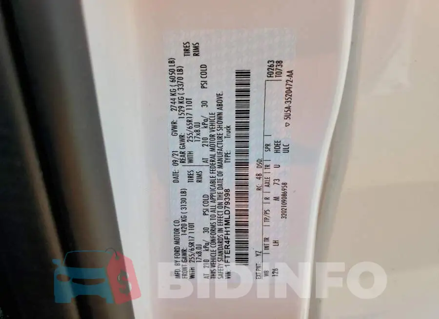 1FTER4FH1MLD79398 Photo# 13