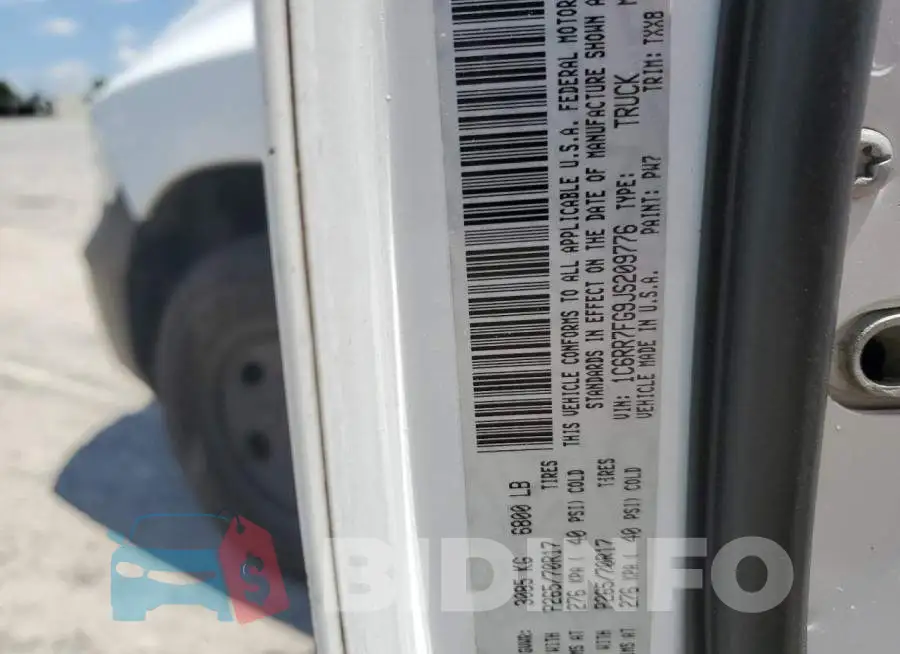 1C6RR7FG9JS209776 Photo# 12
