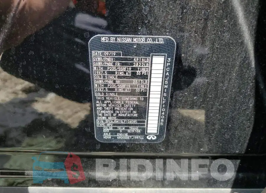 3PCAJ5M15LF104085 Photo# 12