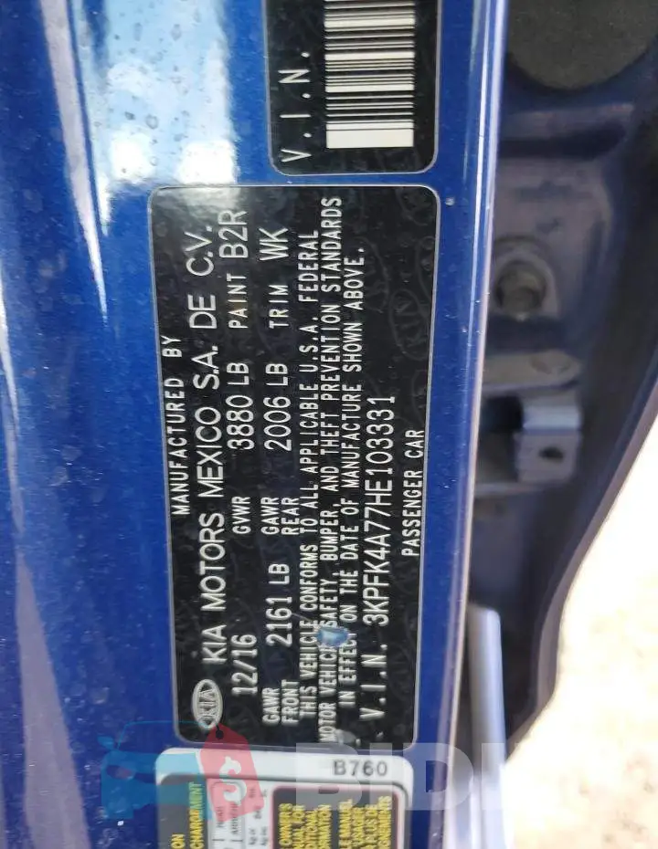 3KPFK4A77HE103331 Photo# 12