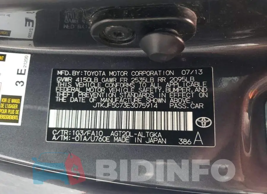 JTKJF5C73E3075914 Photo# 13