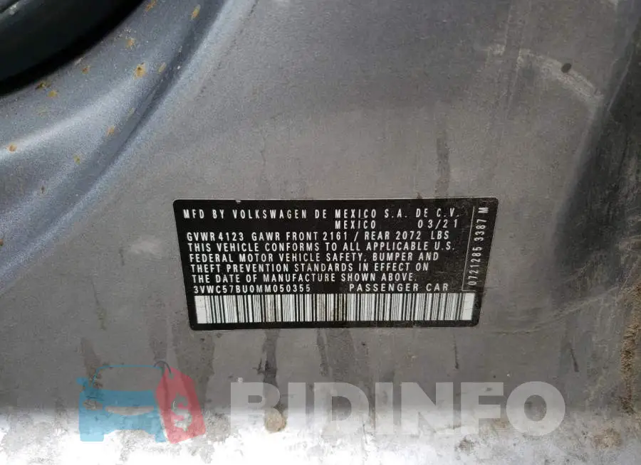 3VWC57BU0MM050355 Photo# 12