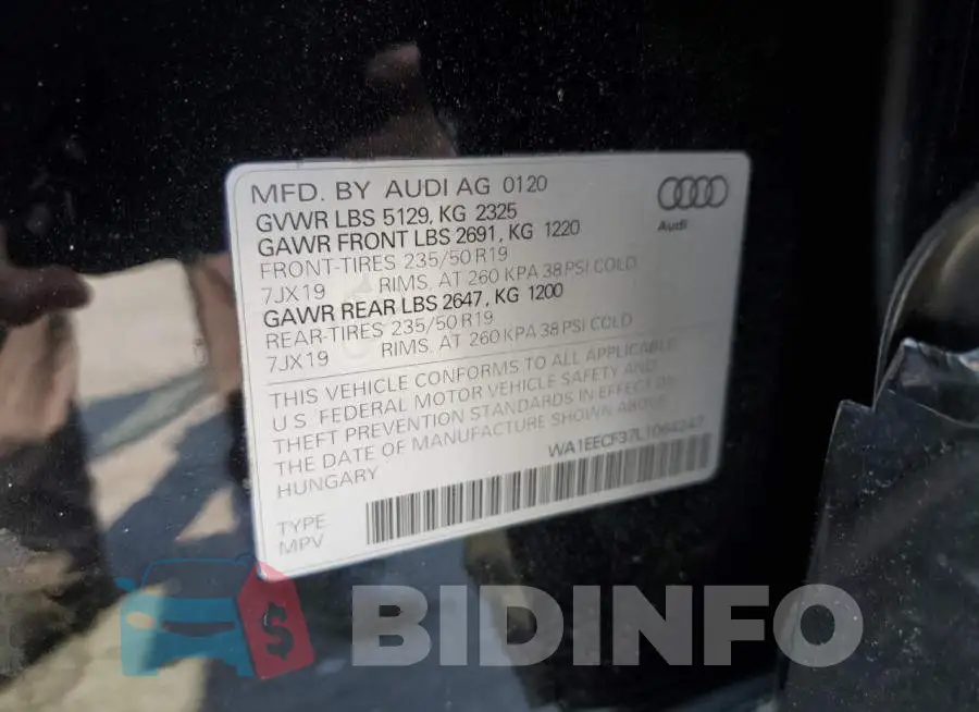 WA1EECF37L1064247 Photo# 13