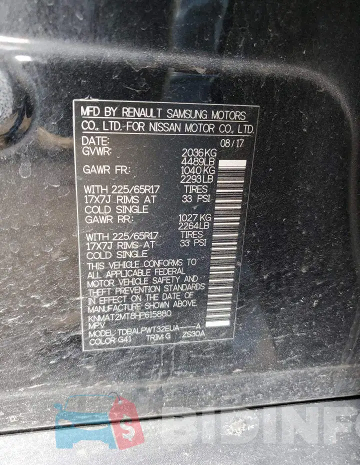 KNMAT2MT8HP615880 Photo# 13