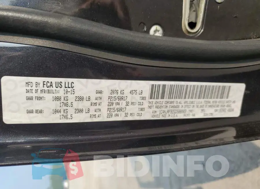 1C4NJRFB2GD588003 Photo# 13