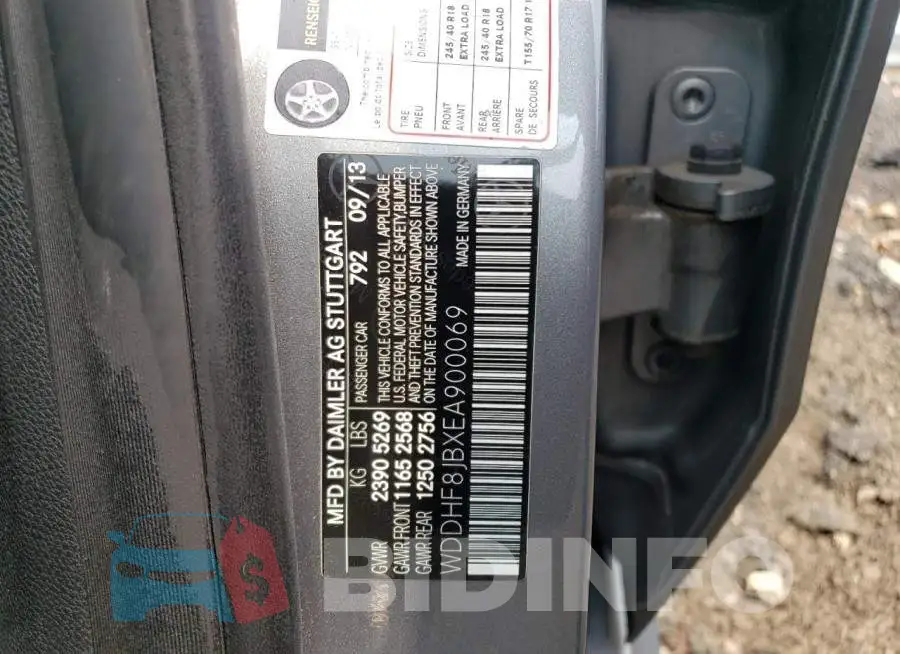 WDDHF8JBXEA900069 Photo# 12