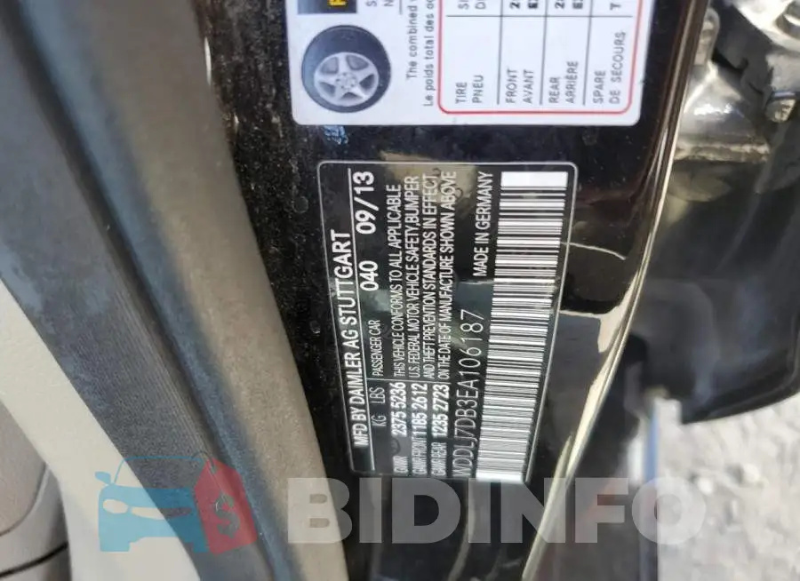 WDDLJ7DB3EA106187 Photo# 12