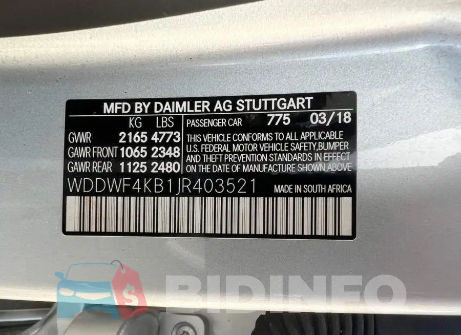 WDDWF4KB1JR403521 Photo# 10