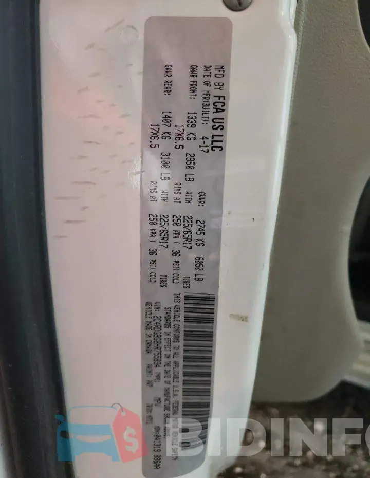 2C4RDGBG8HR755834 Photo# 13
