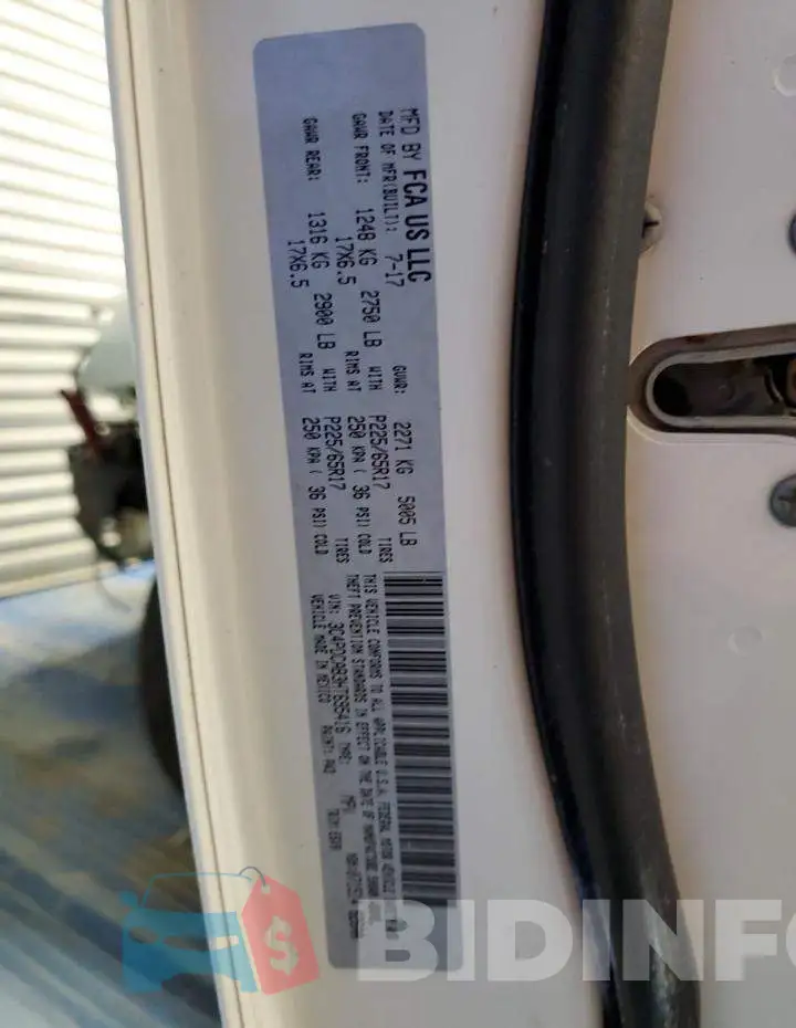 3C4PDCAB3HT695416 Photo# 13