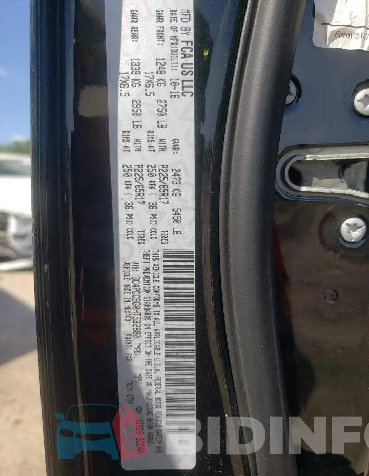 3C4PDCBG0HT532880 Photo# 12
