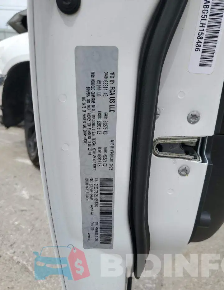 2C3CCABG5LH158486 Photo# 12