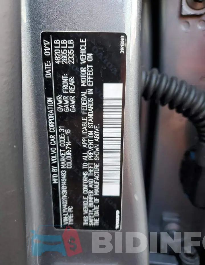 LYV402TK9HB149483 Photo# 12