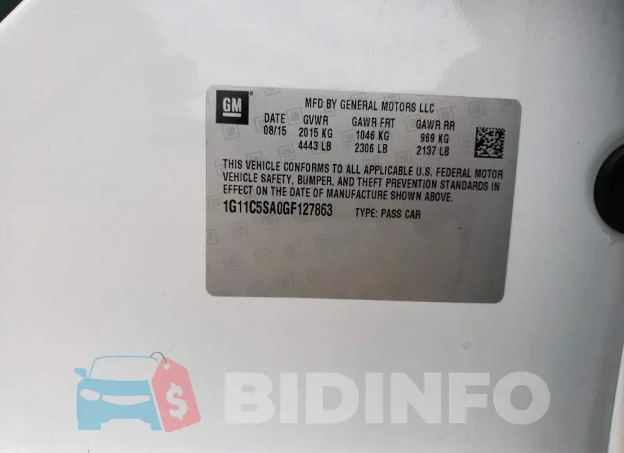 1G11C5SA0GF127863 Photo# 13