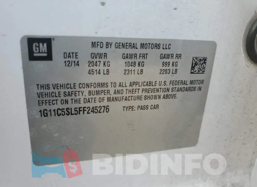 1G11C5SL5FF245276 Photo# 12