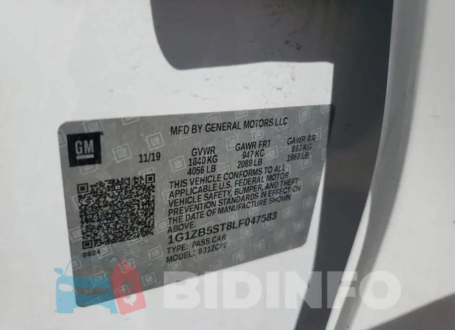 1G1ZB5ST8LF047583 Photo# 12